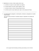 Practice Passage: Drama – 3Rd Grade Garner State Park | Spanish