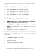 Passage Practice: Drama - 5Th Grade Home For The Holidays | Spanish