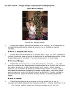 Passage Practice: Nonfiction - 3Rd Grade How The Magic Is Born | Spanish