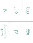 High Frequency Words Booklet - Group 11 | These High Frequency Booklets Are Paramount When