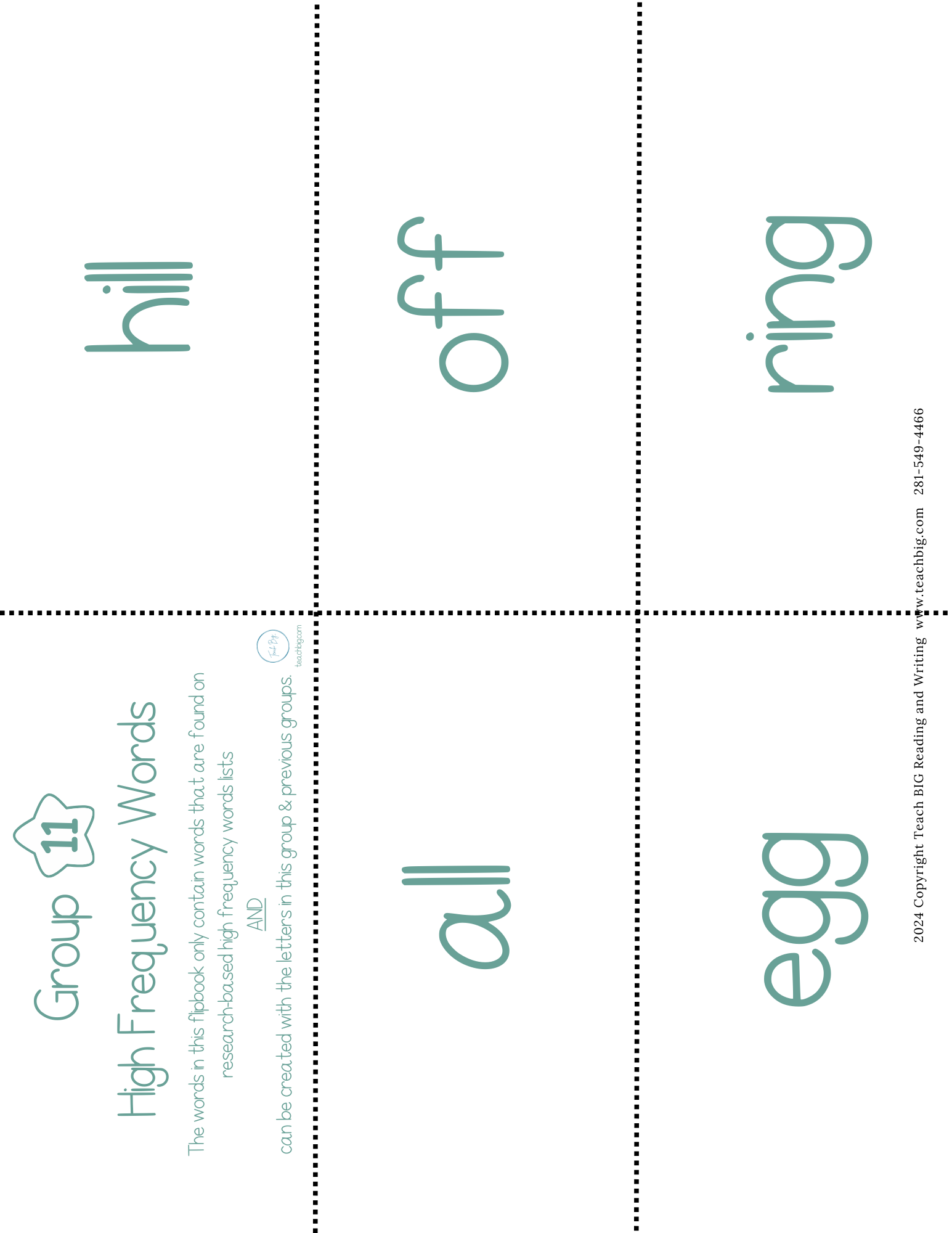 High Frequency Words Booklet - Group 11 | These High Frequency Booklets Are Paramount When