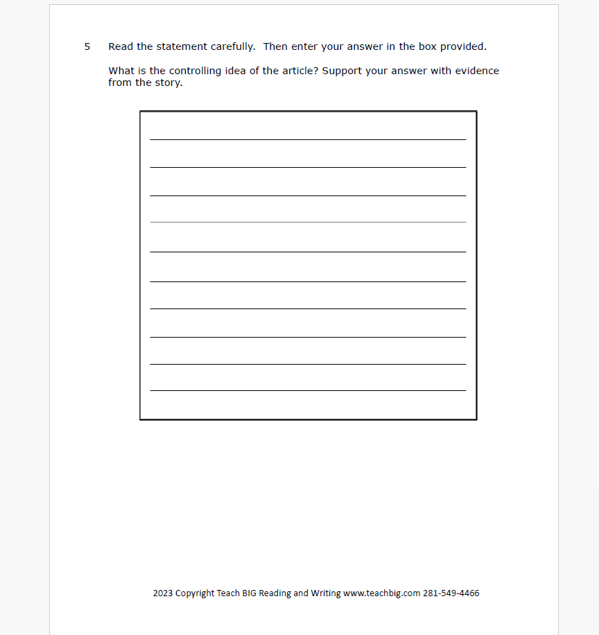 Practice Passage:  Non Fiction 6Th Grade Hoover Dam