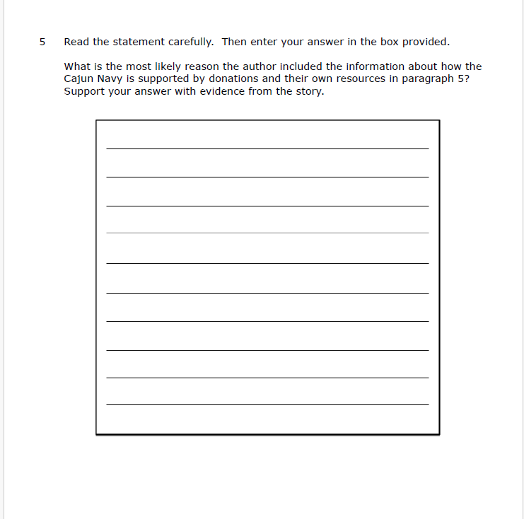 Practice Passage:  Set 1- 7Th Grade Bundled