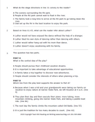 Practice Passage:  Set 1- 7Th Grade Bundled