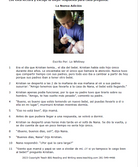 Practice Passage: Set 3- 5Th Grade-Spanish