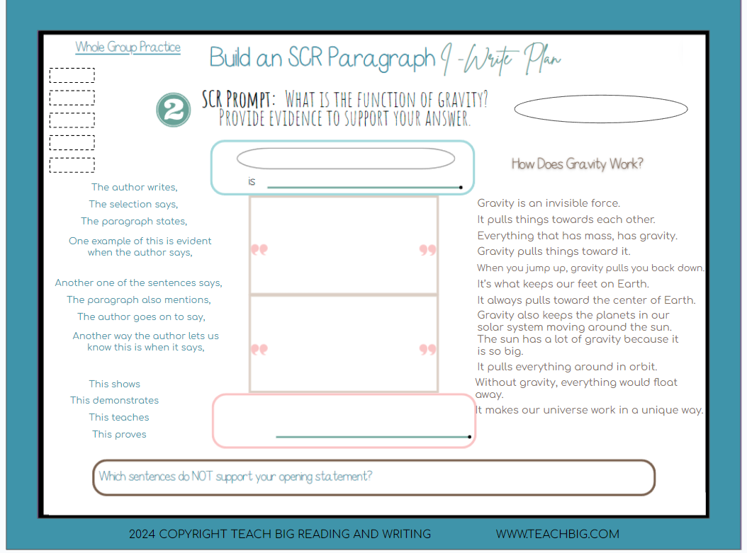 Interactive I-Write: Scr & Ecr Responses Built Your Way