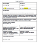 Practice Passage: Set 3- 9Th Grade