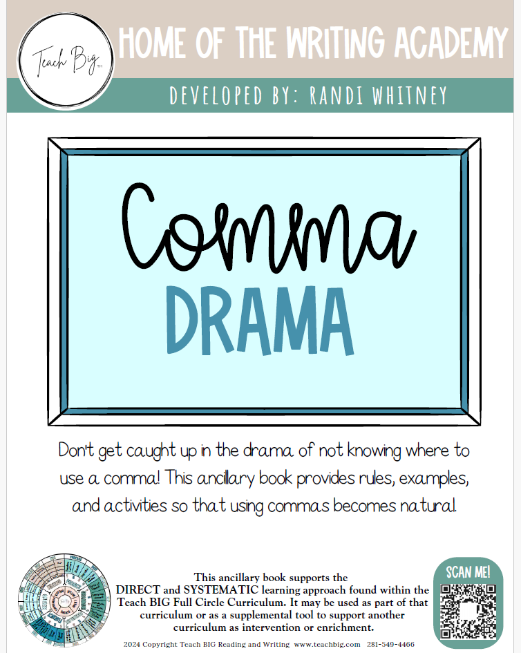 Comma Drama | This Resource Is Great For Grades 3-8.