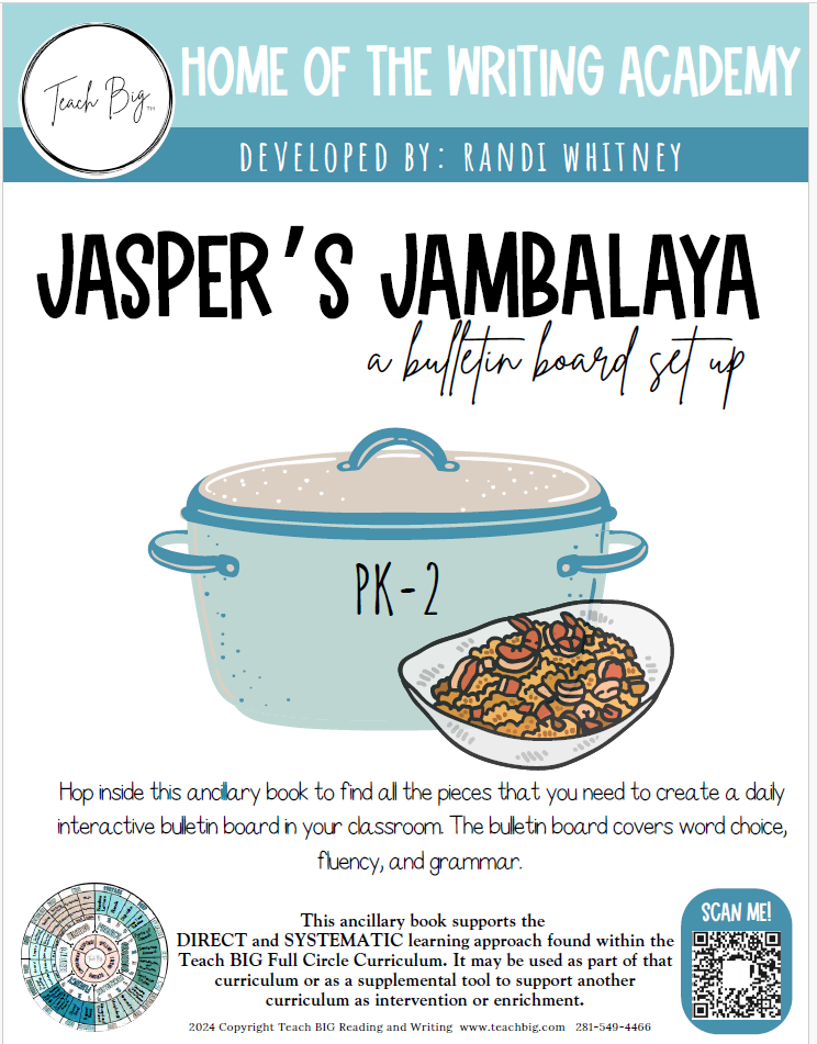 Jasper’s Jambalaya | This Resource Is Great For Grades Pk-2.