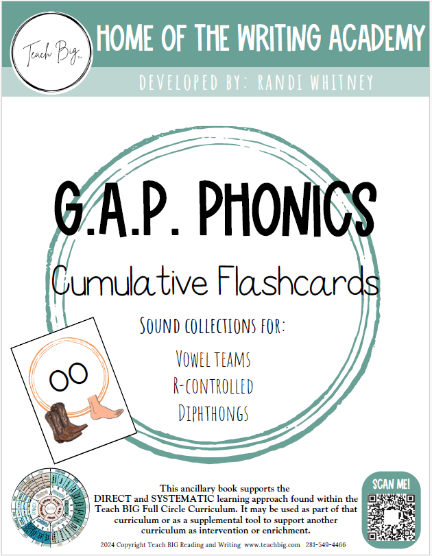 G.a.p Phonics Cumulative Flashcards | Sound Collections For: Vowel Teams R-Controlled And Diphthongs