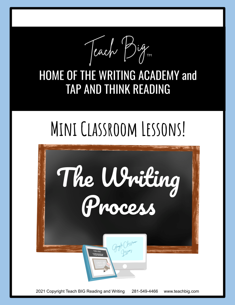 Mini Classroom Lesson | The Writing Process