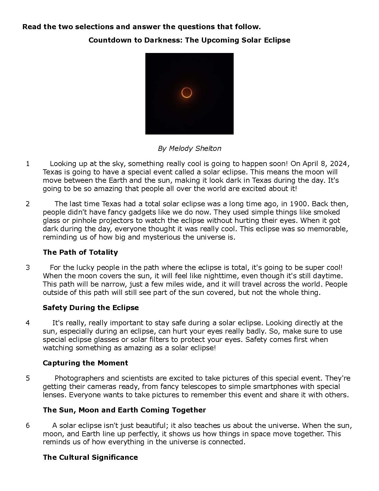 Argumentative Paired Passages: Set 3 – 3Th - 5Th Grade