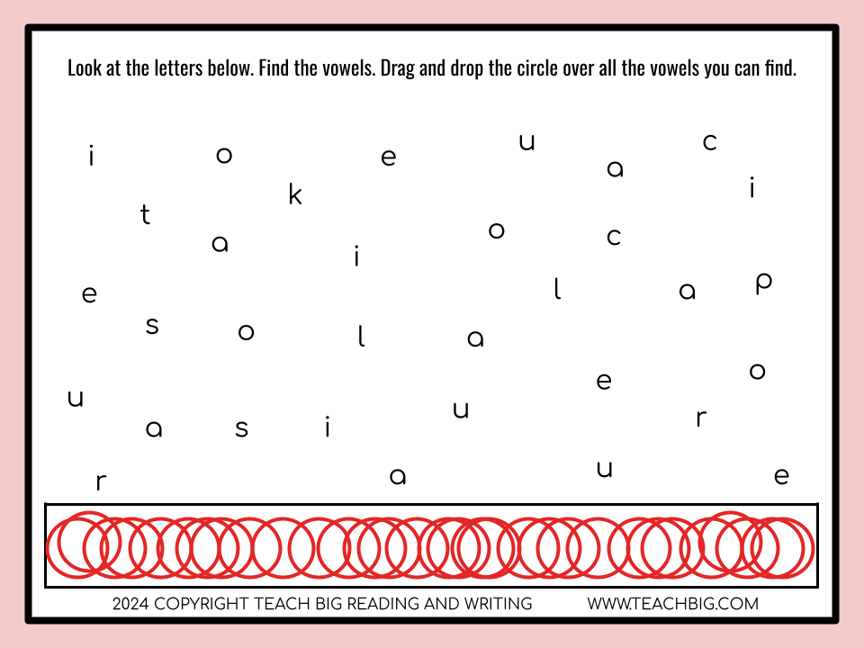 Mini Classroom Lesson | Vowels