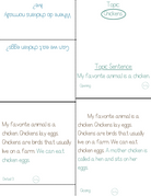 Paragraph Power - Science Chickens | Whether It Is A Small Group Paired Student Activity Or An