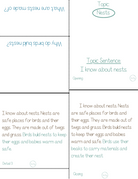 Paragraph Power - Science Nests | Whether It Is A Small Group Paired Student Activity Or An